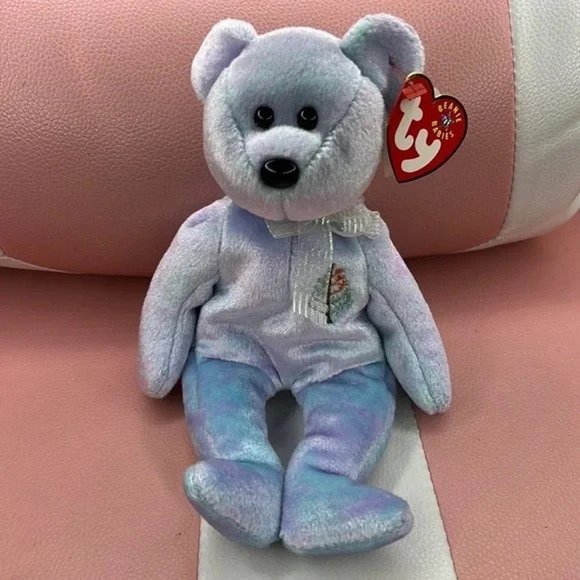 Ty Beanie Babies Issy the Bear – Terre Blanche - Picture 1 of 1